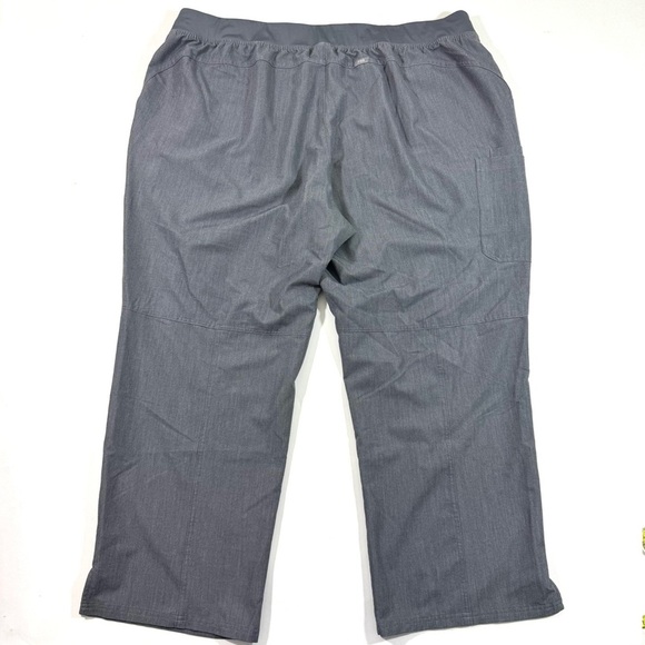 Figs Kade Cargo Scrub Bottom Pants Grey - Picture 2 of 8